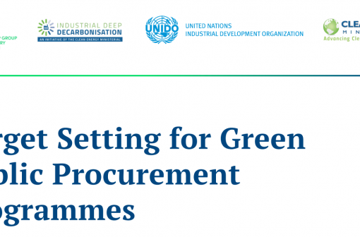IDDI, LeadIT, and UNIDO Publish White Paper on Target Setting for Green Public Procurement Programmes