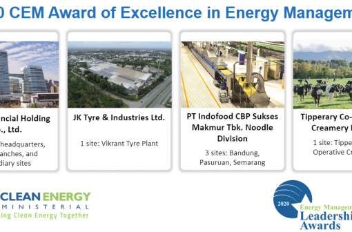 Winners of 2020 Global Leadership Awards in Energy Management Revealed