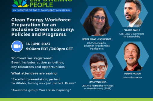 Clean Energy Workforce Preparation for an Inclusive Green Economy: Policies and Programs