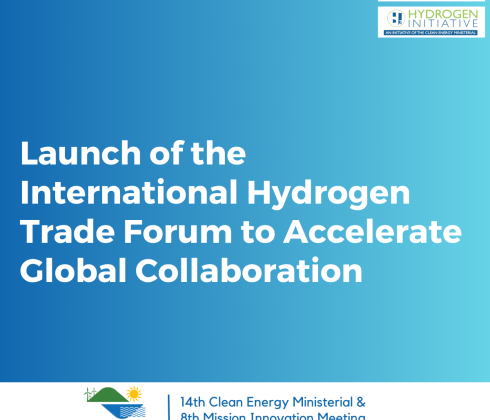 Launch of the International Hydrogen Trade Forum to Accelerate Global Collaboration