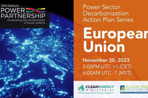 Power Sector Decarbonization Action Plan Series: European Union