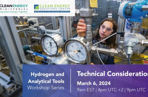 Technical Considerations: Hydrogen and Analytical Tools Workshop Series