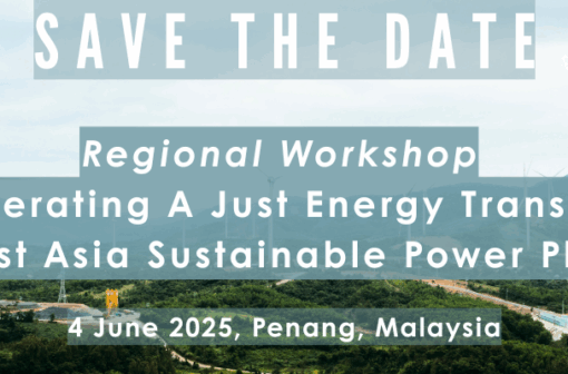 Accelerating a Just Energy Transition: Southeast Asia Sustainable Power Planning