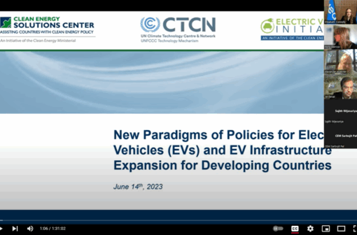 Policies for Electric Vehicles (EVs) and EV Infrastructure Expansion for Developing Countries