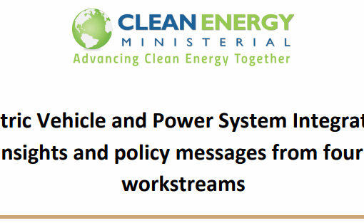 Electric Vehicle and Power System Integration: Key insights and policy messages from four CEM workstreams