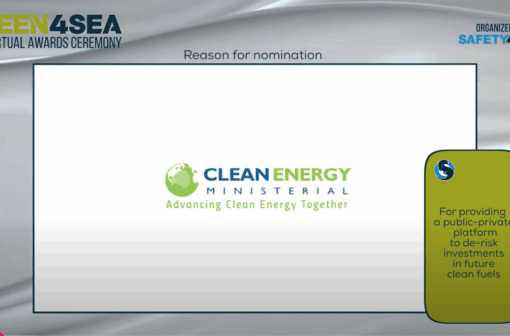 Clean Energy Marine Hubs receives the 2023 GREEN4SEA Initiative Award
