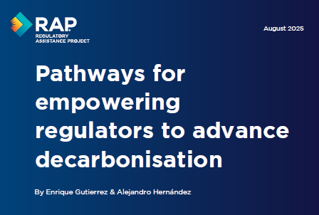 Pathways for empowering regulators to advance decarbonisation