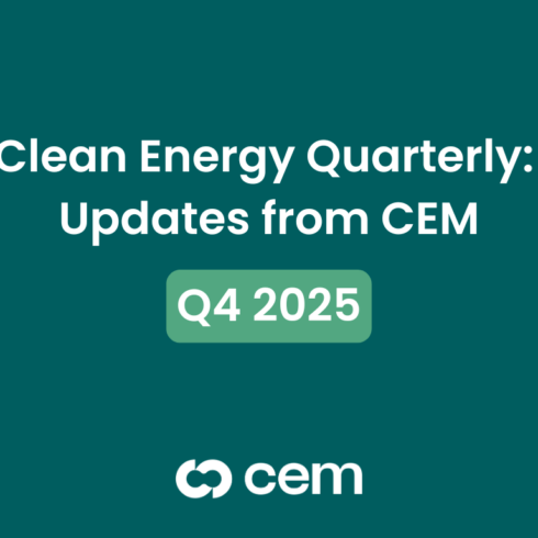 Clean Energy Quarterly: Q4 Updates from CEM
