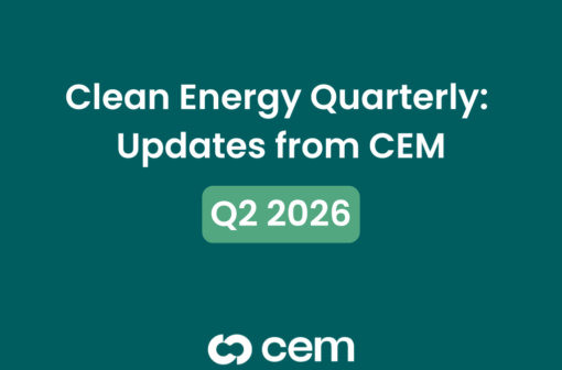 Clean Energy Quarterly: Q2 2026 Updates from CEM