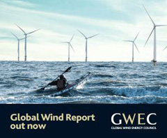 Cover of 2013 Global Wind Report Annual Market Update